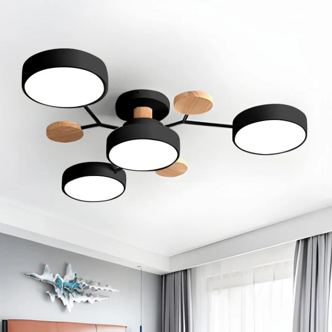 Flush Mount Ceiling Light – Modern Round LED Fixture for Home Spaces 7