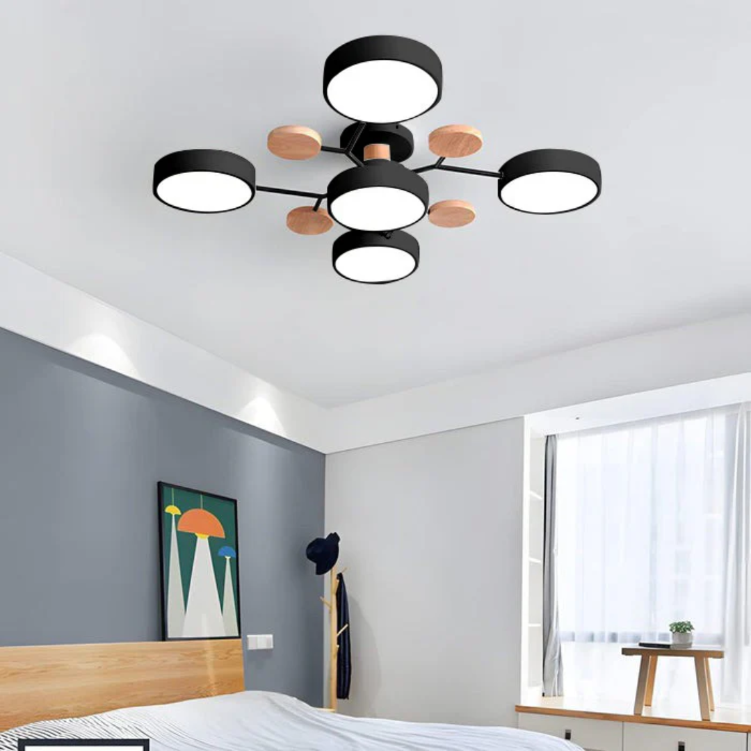 Flush Mount Ceiling Light – Modern Round LED Fixture for Home Spaces 8
