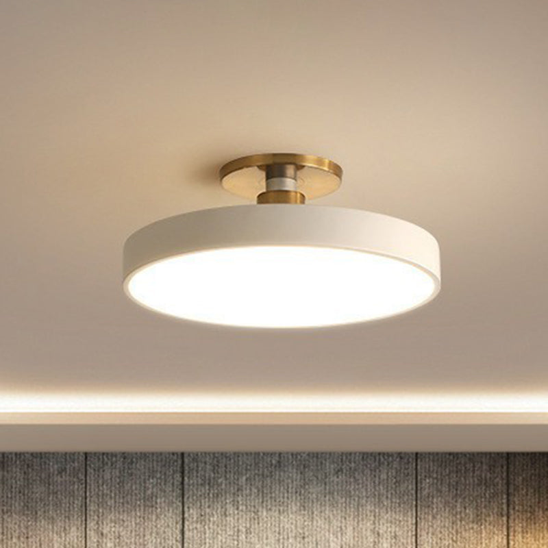 Flush Mount LED Ceiling Light - Modern Nordic Fixture for Children's Room 0