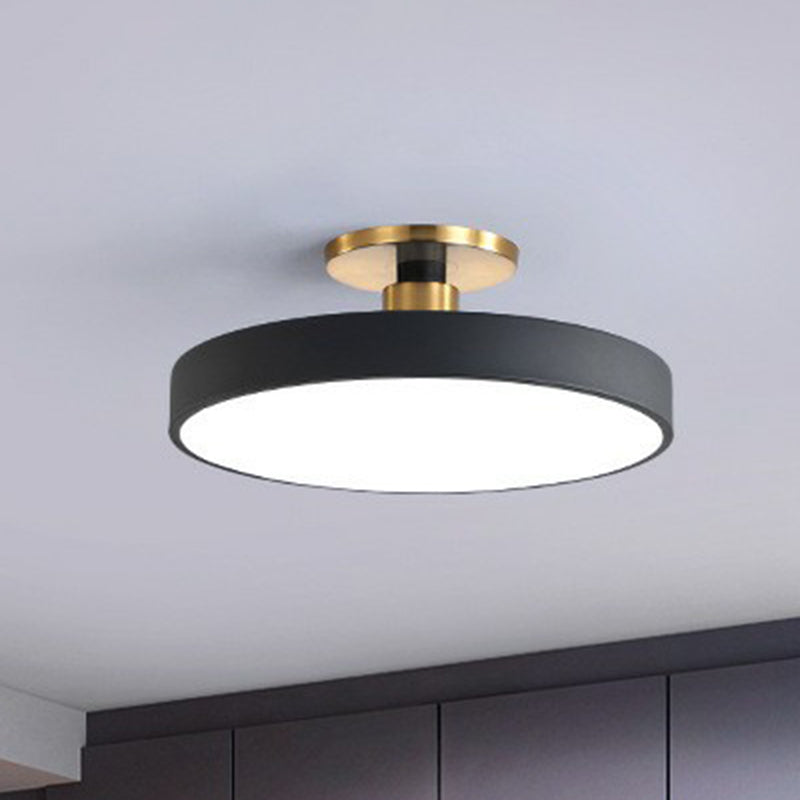 Flush Mount LED Ceiling Light - Modern Nordic Fixture for Children's Room 1