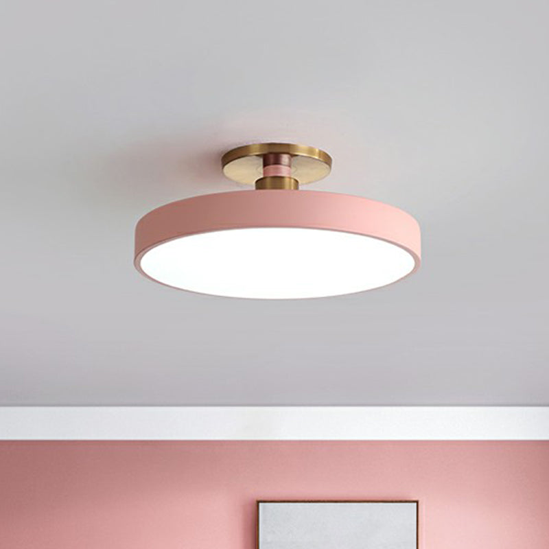 Flush Mount LED Ceiling Light - Modern Nordic Fixture for Children's Room 2