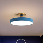 Flush Mount LED Ceiling Light - Modern Nordic Fixture for Children's Room 3