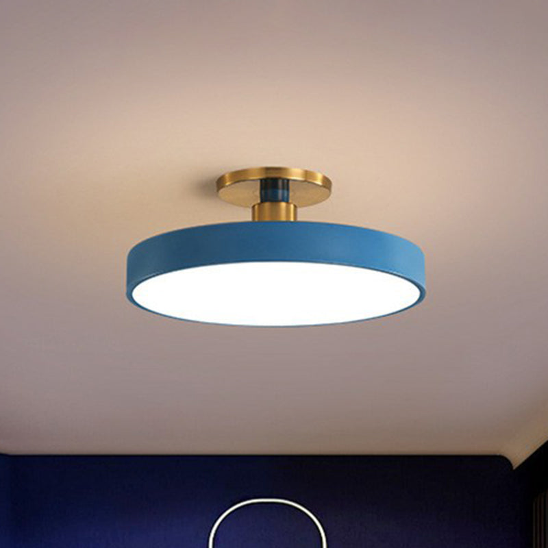 Flush Mount LED Ceiling Light - Modern Nordic Fixture for Children's Room 3