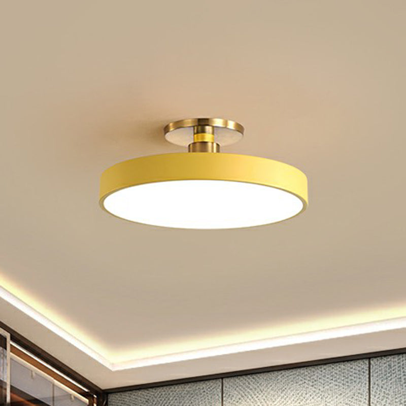 Flush Mount LED Ceiling Light - Modern Nordic Fixture for Children's Room 5