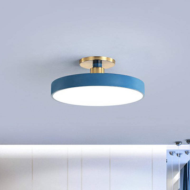 Flush Mount LED Ceiling Light - Modern Nordic Fixture for Children's Room 7