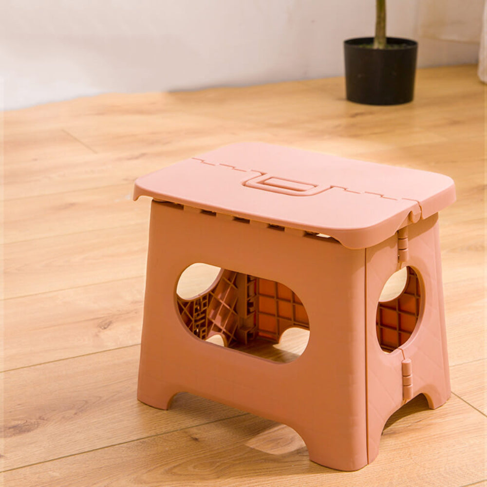 Portable Folding Step Stool with Handle – Sturdy, Compact, and Versatile