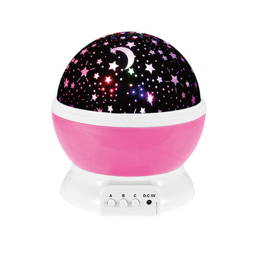 Magical Galaxy Projector – Enchanting Star & Moon Night Light for Kids’ Bedroom