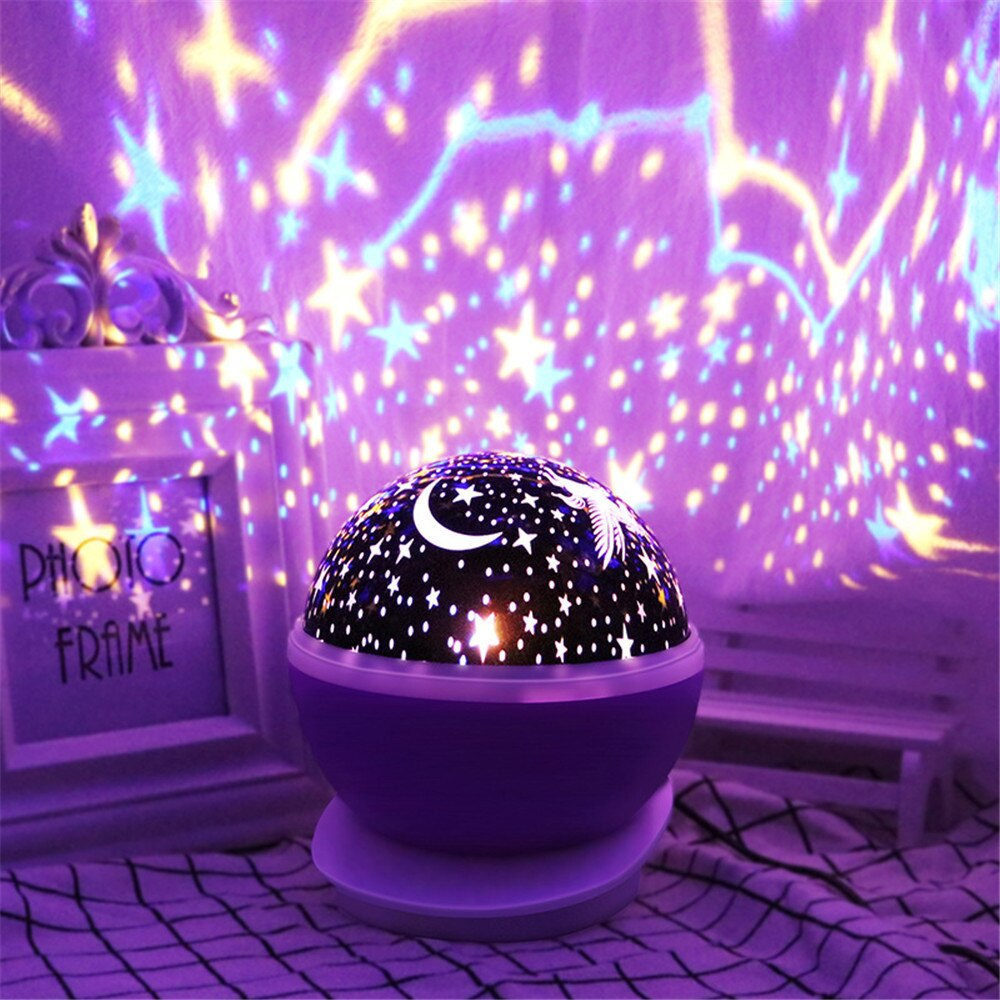 Magical Galaxy Projector – Enchanting Star & Moon Night Light for Kids’ Bedroom