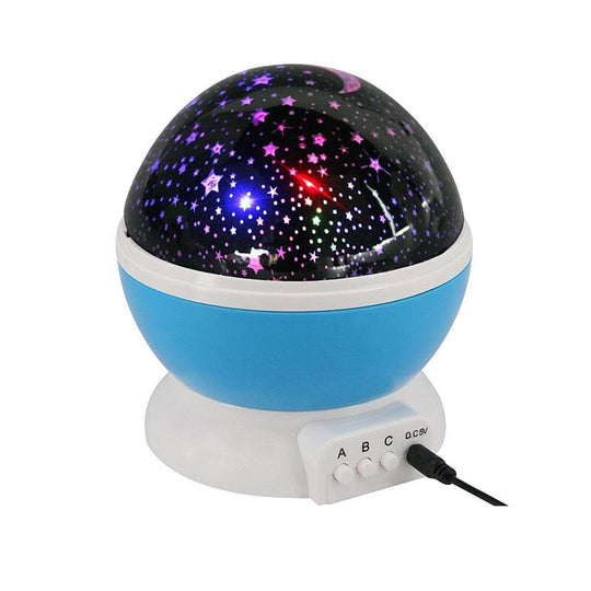 Magical Galaxy Projector – Enchanting Star & Moon Night Light for Kids’ Bedroom