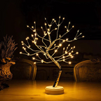 Geometric Table Lamp with 108 LEDs – Modern Desk or Bedside Lighting 1