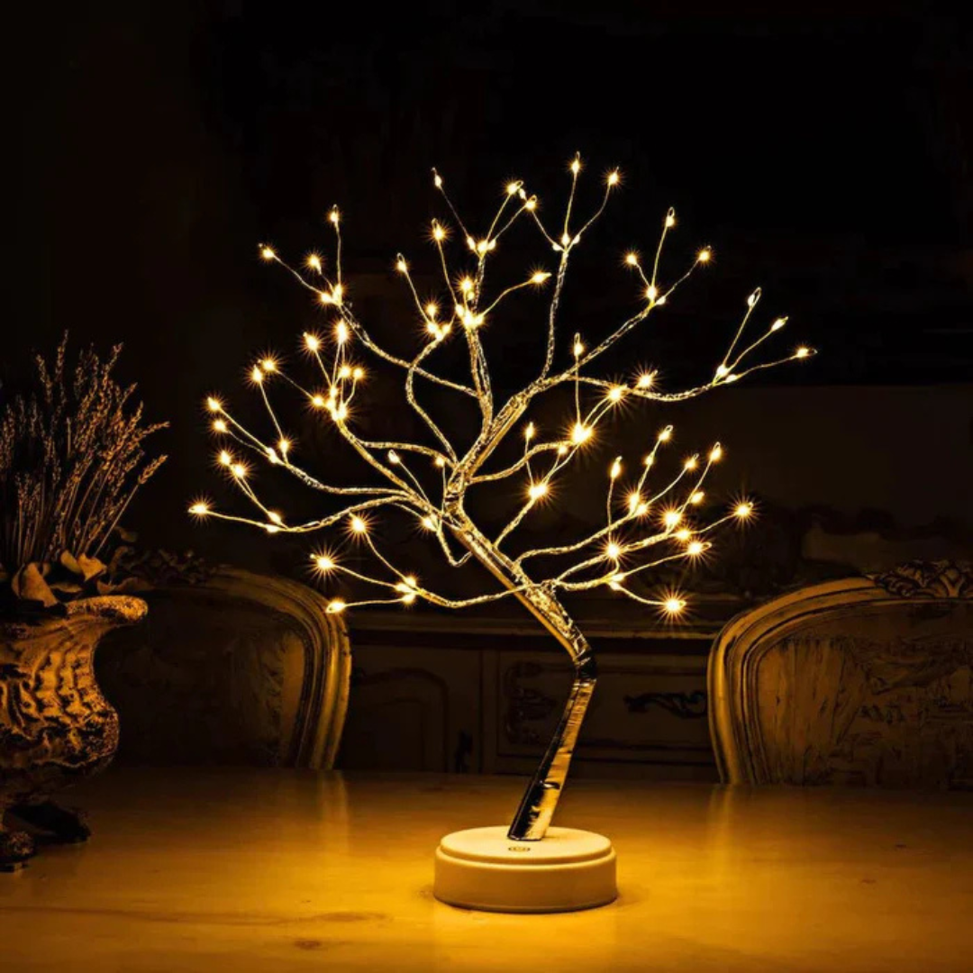 Geometric Table Lamp with 108 LEDs – Modern Desk or Bedside Lighting 1