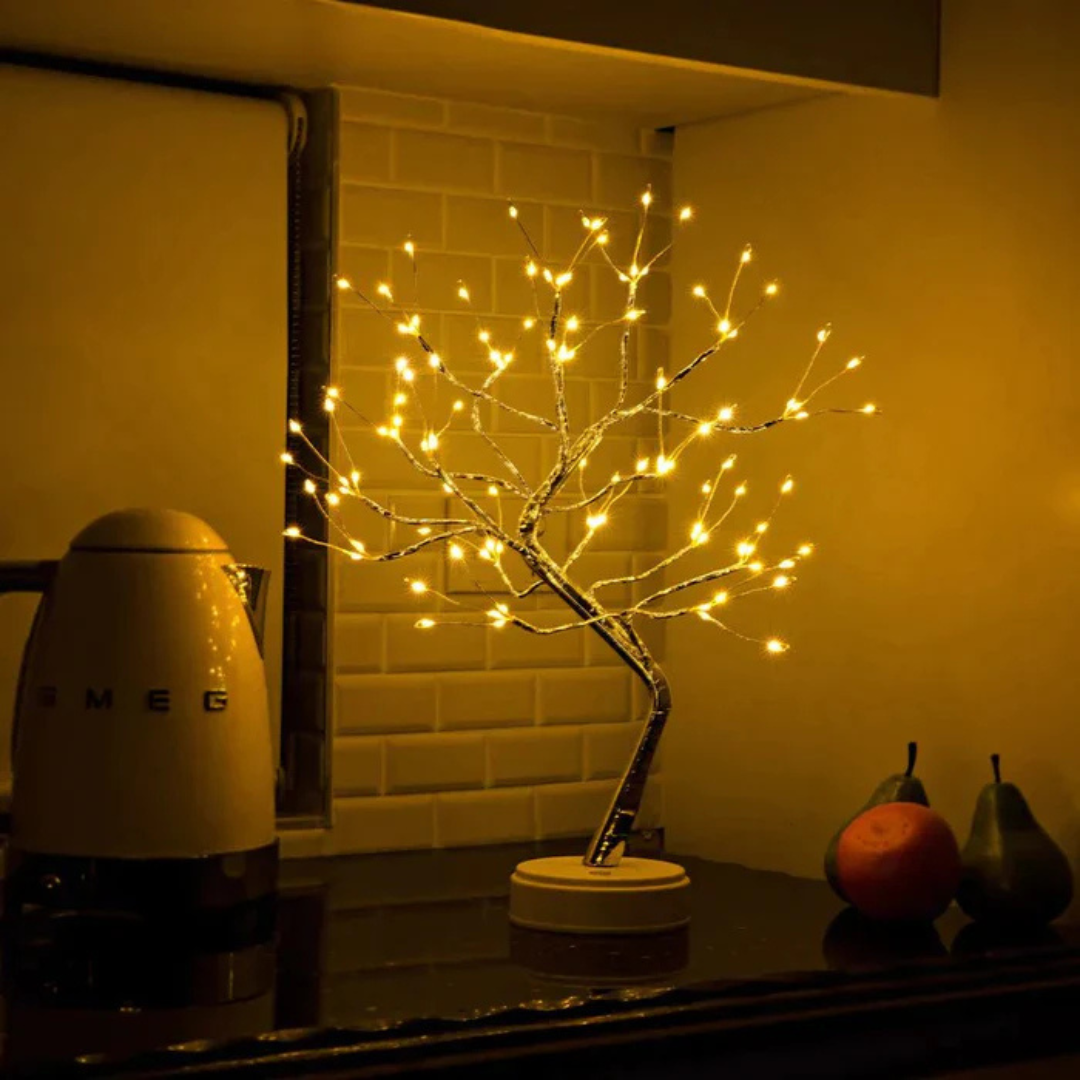 Geometric Table Lamp with 108 LEDs – Modern Desk or Bedside Lighting 4
