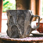 Handmade Crystal Coffee Mugs – Insulating, Microwave Safe Drinkware Set