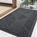 Heavy Duty Door Mat – Non-Slip Outdoor & Indoor Dirt Trapper Kitchen Rug