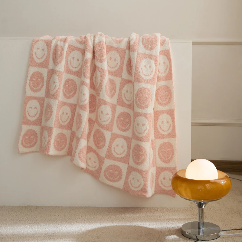 Cozy Indie Style Aesthetic Throw Blanket