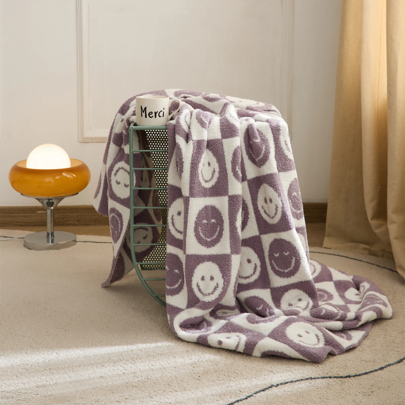 Cozy Indie Style Aesthetic Throw Blanket