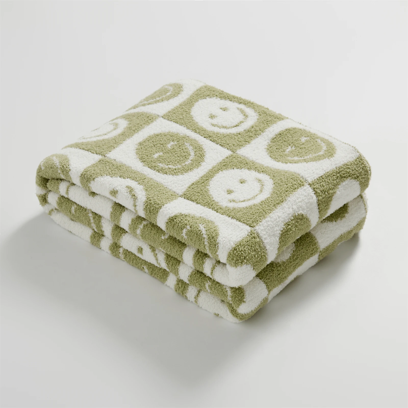 Cozy Indie Style Aesthetic Throw Blanket
