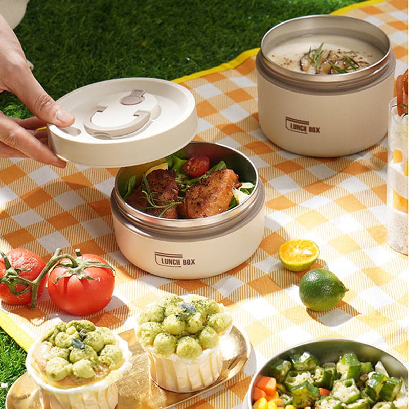 Insulated Lunch Box for Hot Meals – Leak-Proof Design for On-the-Go