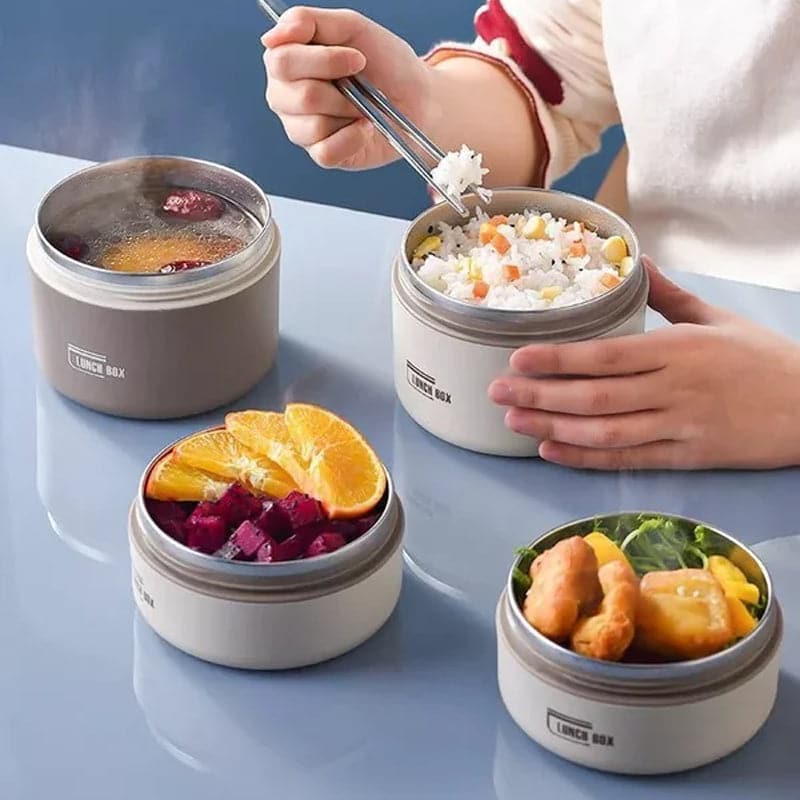 Insulated Lunch Box for Hot Meals – Leak-Proof Design for On-the-Go
