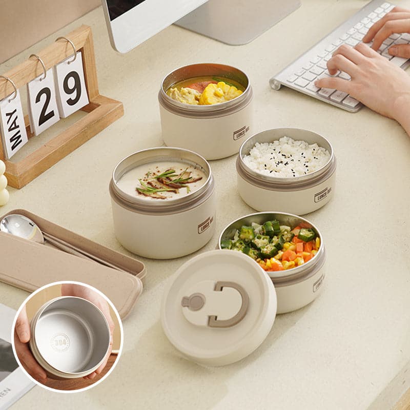 Insulated Lunch Box for Hot Meals – Leak-Proof Design for On-the-Go
