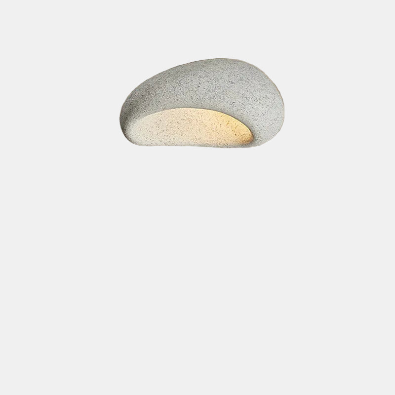LED Ceiling Light Fixture – Rustic Wabi Sabi Lamp for Serene Ambiance 0