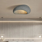 LED Ceiling Light Fixture – Rustic Wabi Sabi Lamp for Serene Ambiance 2