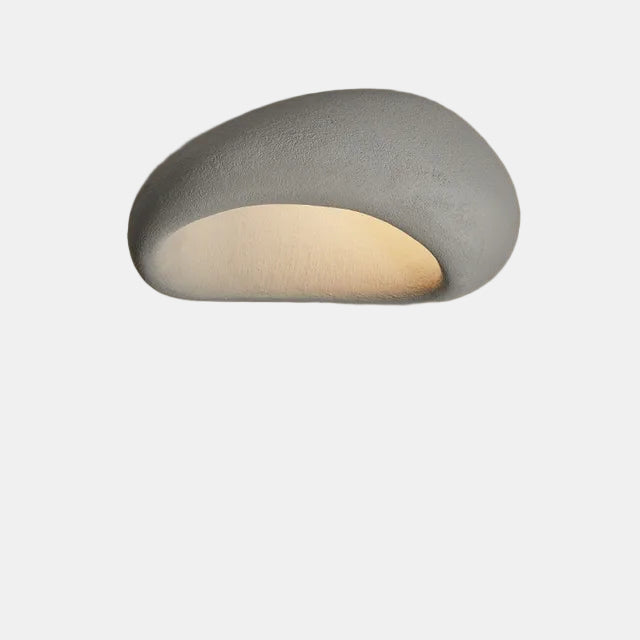 LED Ceiling Light Fixture – Rustic Wabi Sabi Lamp for Serene Ambiance 5