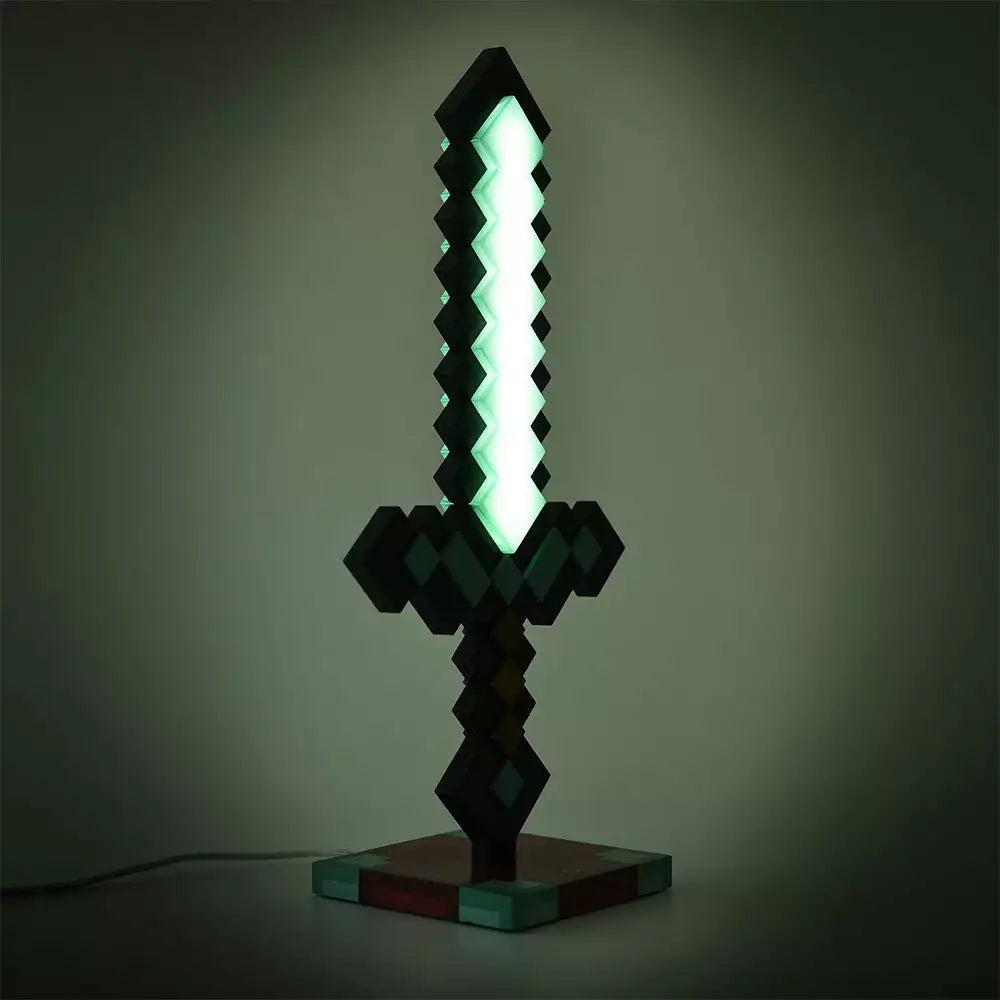 Diamond Sword Table Lamp – Iconic LED Lighting for Gamers
