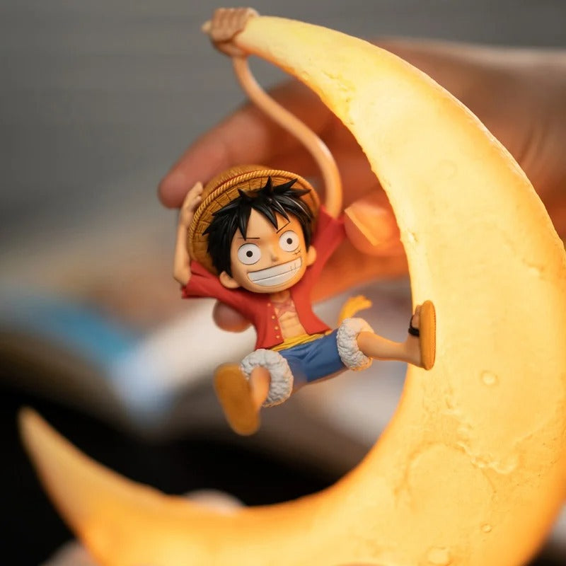 Elegant LED Moon Lamp – Magical Ambient Lighting for Anime Fans