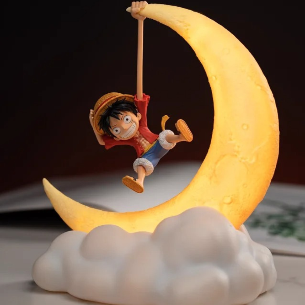 Elegant LED Moon Lamp – Magical Ambient Lighting for Anime Fans