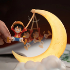Elegant LED Moon Lamp – Magical Ambient Lighting for Anime Fans