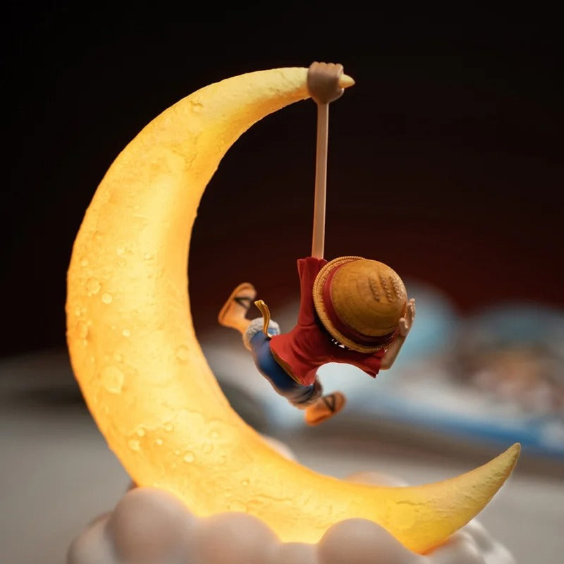 Elegant LED Moon Lamp – Magical Ambient Lighting for Anime Fans