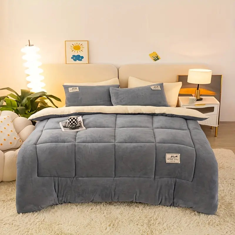 Lamb Velvet Duvet Cover – Ultimate Luxury and Warmth for Your Bedroom