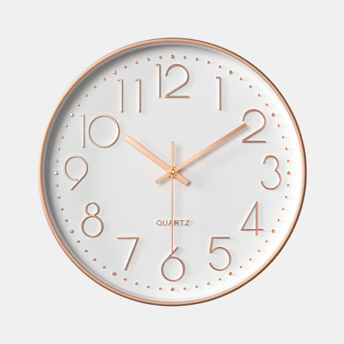 Large Modern Silent Wall Clock – Elegant Kitchen Decor with Arabic Figures 0