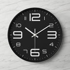 Large Modern Silent Wall Clock – Elegant Kitchen Decor with Arabic Figures 11