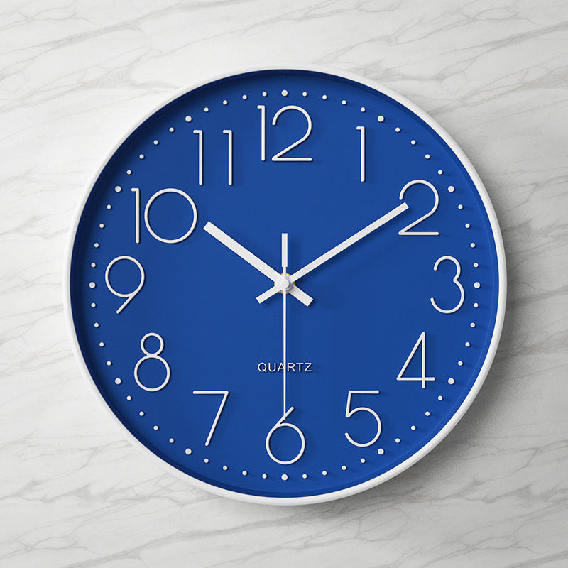 Large Modern Silent Wall Clock – Elegant Kitchen Decor with Arabic Figures 12