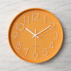 Large Modern Silent Wall Clock – Elegant Kitchen Decor with Arabic Figures 14