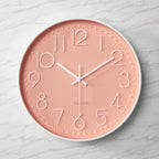 Large Modern Silent Wall Clock – Elegant Kitchen Decor with Arabic Figures 16