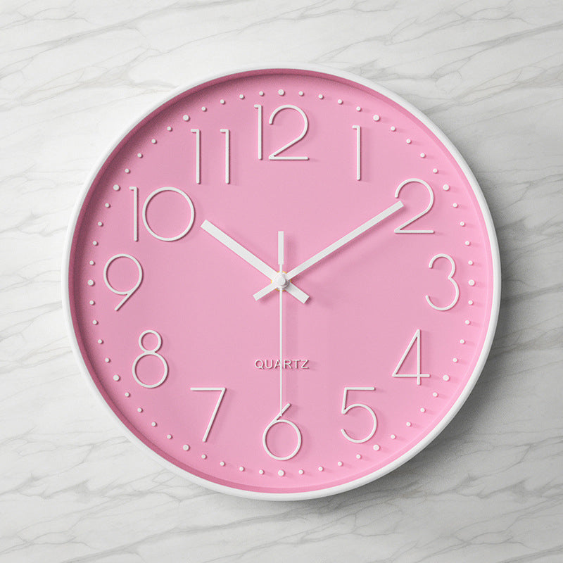 Large Modern Silent Wall Clock – Elegant Kitchen Decor with Arabic Figures 26