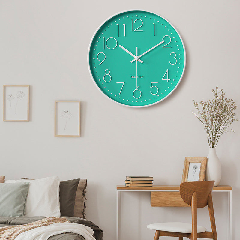Large Modern Silent Wall Clock – Elegant Kitchen Decor with Arabic Figures 3