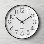 Large Modern Silent Wall Clock – Elegant Kitchen Decor with Arabic Figures 7