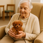 Lifelike Plush Dog Toy for Kids and Seniors – Soft Cuddly Companion