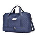 Lightweight Travel Bag with Diamond Pattern – Your Perfect Weekend & Sports Companion