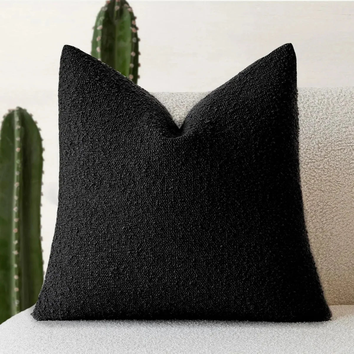 Bouclé Cushion Cover 45x45 cm – Timeless Comfort & Style
