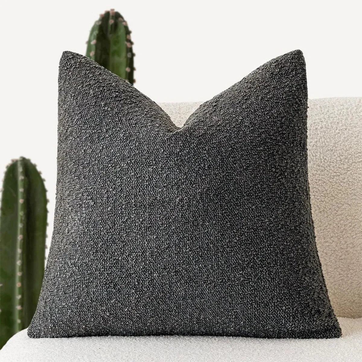 Bouclé Cushion Cover 45x45 cm – Timeless Comfort & Style