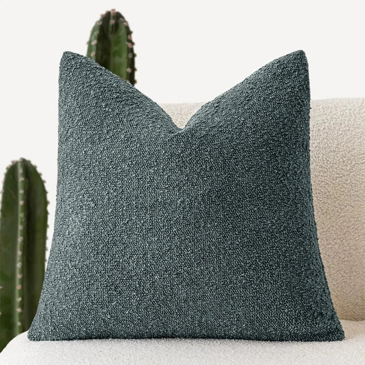 Bouclé Cushion Cover 45x45 cm – Timeless Comfort & Style