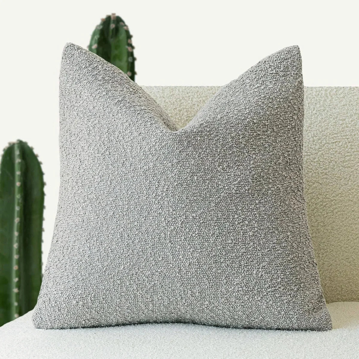 Bouclé Cushion Cover 45x45 cm – Timeless Comfort & Style