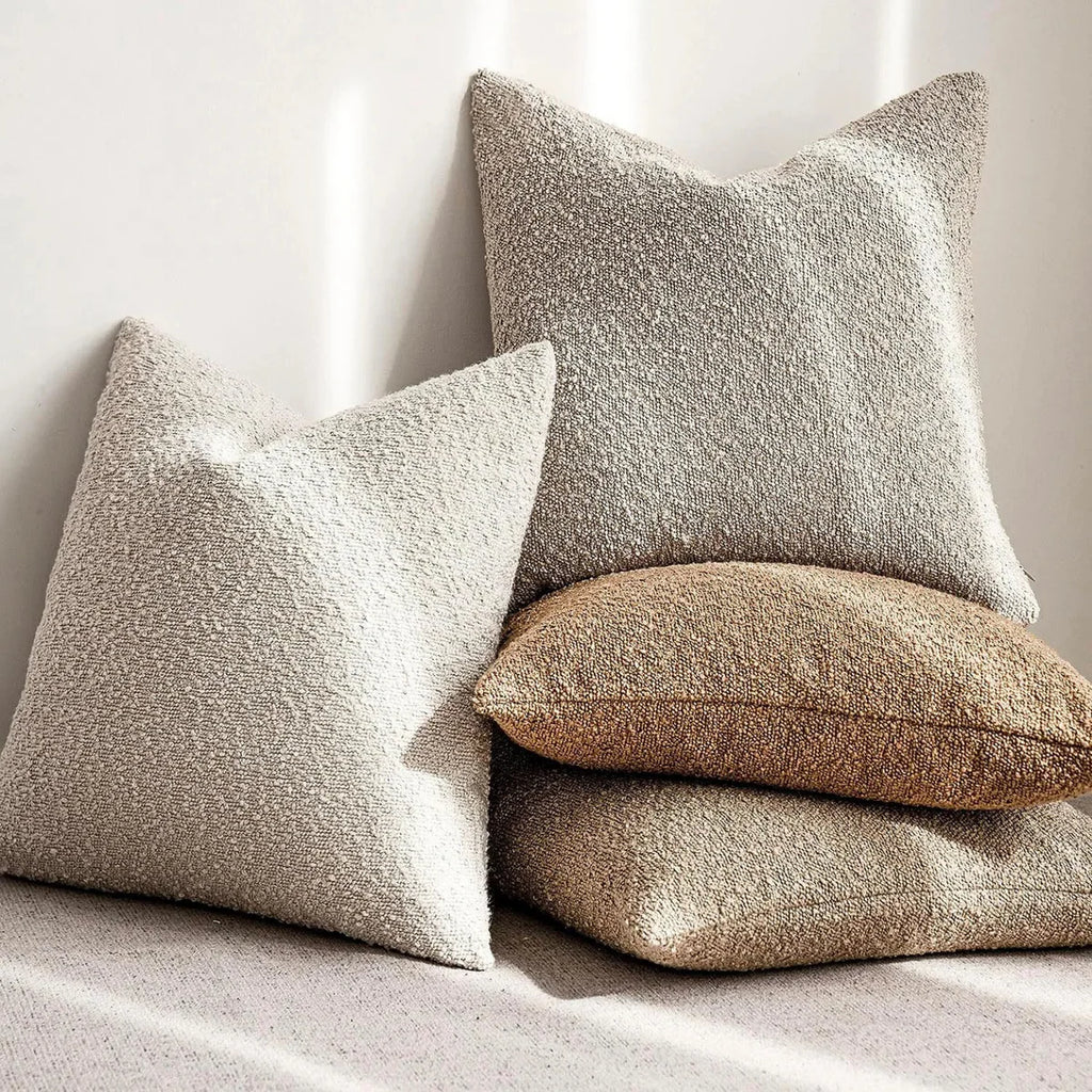 Bouclé Cushion Cover 45x45 cm – Timeless Comfort & Style