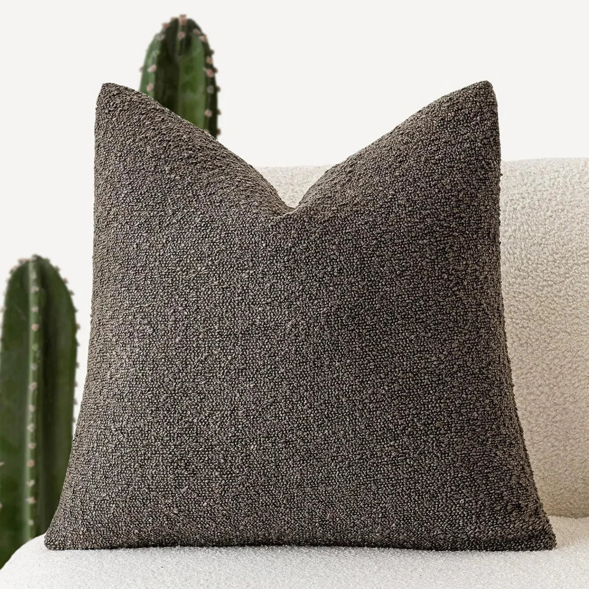 Bouclé Cushion Cover 45x45 cm – Timeless Comfort & Style