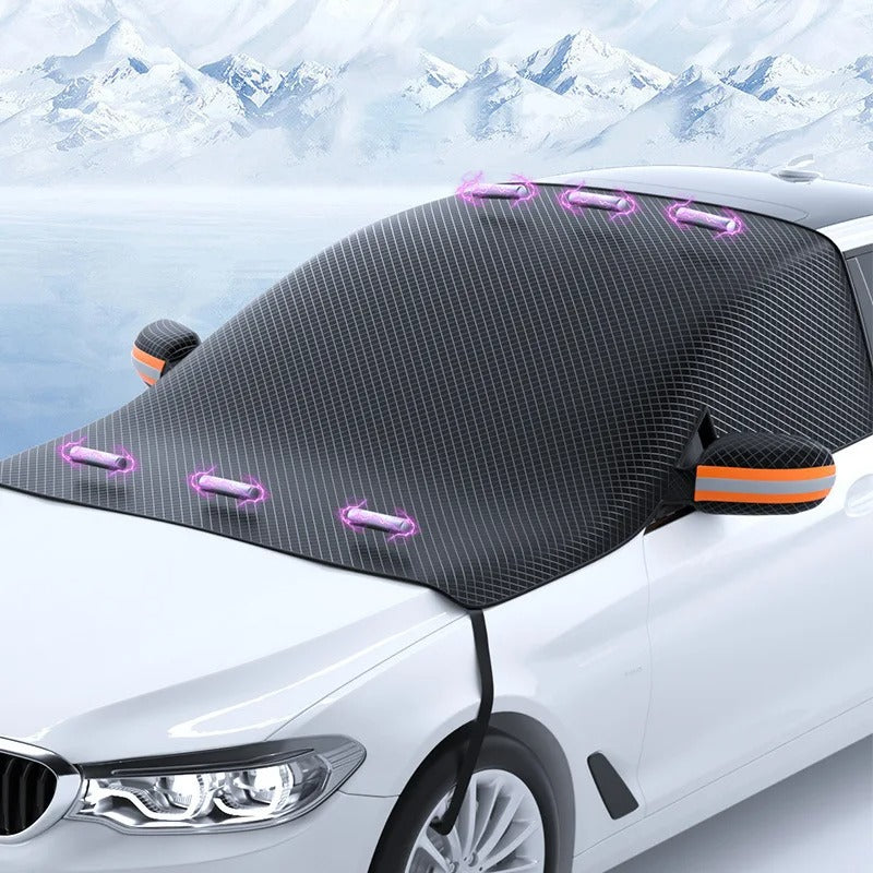 Magnetic Car Snow Cover – All-Season Windshield Protector with Easy Installation
